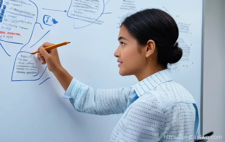 직장 내 인지적 자원 관리 워크숍 - **Prompt: Focused Professional in a Modern Office**
    "A young adult, professionally dressed in sm...